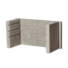 3-tlg. feuerfester Einsatz Gartengrillkamine Rondo