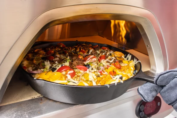 weiteres Gericht im Pizzaofen