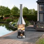 Buschbeck-Auckland-Edelstahl-gebürstet-Nacht