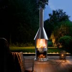 Buschbeck-Melbourne-Edelstahl-gebürstet-Nacht