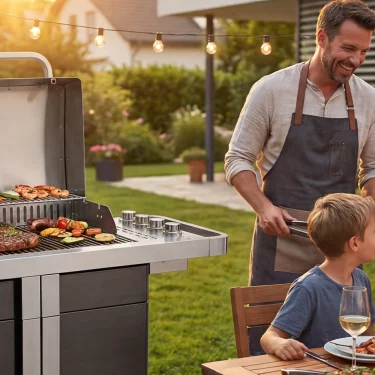 Neuer Buschbeck Gasgrill: reduziertes Design, klare Funktion und Langlebigkeit