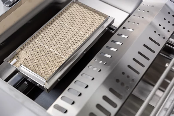 Detailfoto vom Brenner