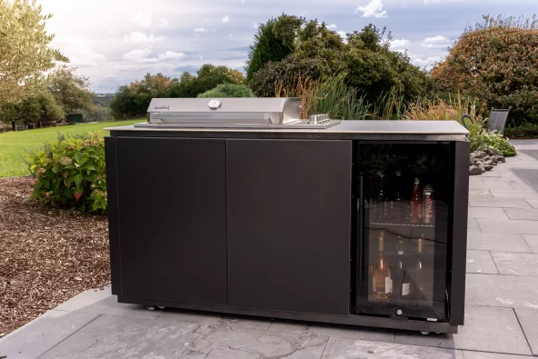 Buschbeck Insel Glasgow auf einer Terrasse